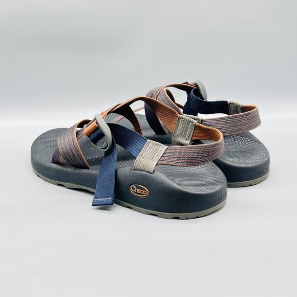 Chaco Sandals Mens 13 Brown Striped Adjustable Strap Sport Hiking Outdoor Shoes main image 10